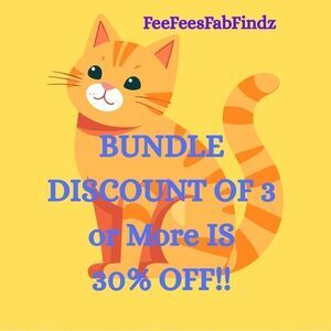 SAVE 30% WHEN YOU BUY 3 OR MORE!!